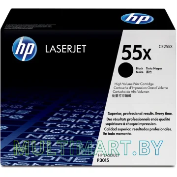 Картридж HP 55X (CE255X)